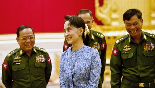 昂山素季担任缅甸四部部长 或还成为“国家顾问”