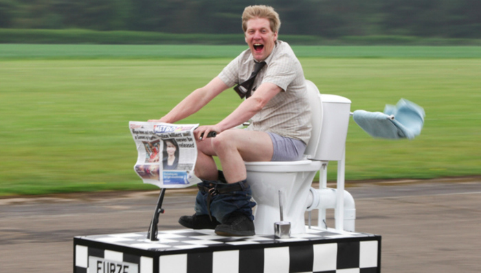 colin,furze,最快的马桶,最快的婴儿车,youtube,民间发明家
