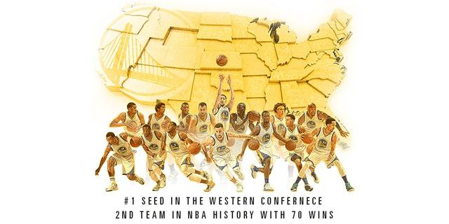 【NBA官网】21世纪首个70胜 破公牛记录勇士争到先机