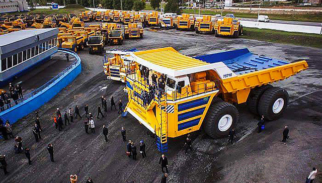 世界最大自卸卡车,别拉斯