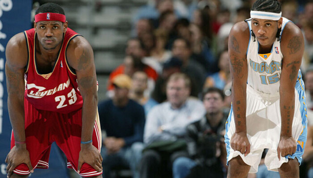 不只和韦德有“兄弟篮球” 勒布朗·詹姆斯和卡梅隆·安东尼也是兄弟情深