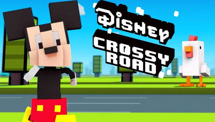 迪士尼版《天天过马路》称霸了iOS下载榜