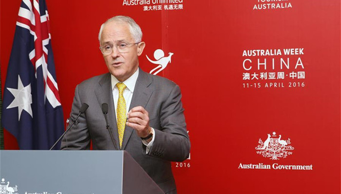 澳大利亚,总理,访华,上海