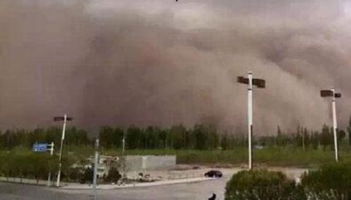 甘肃,瓜州,沙尘,极端天气