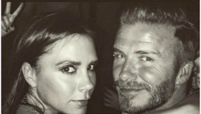 小贝家举家为辣妹过生，无奈贝家大公子缺席