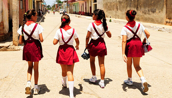 女生,学生,学校,世界