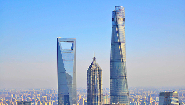 上海中心大厦即将分步投入试运营