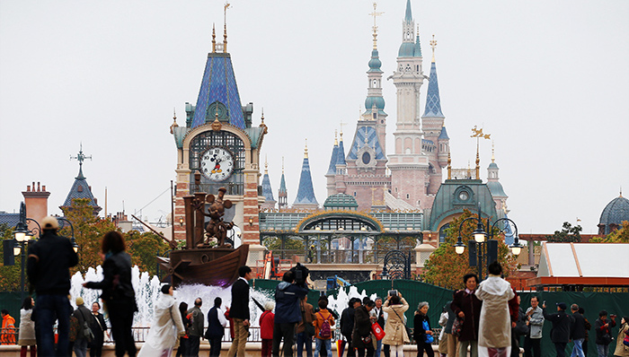 迪士尼在中国市场