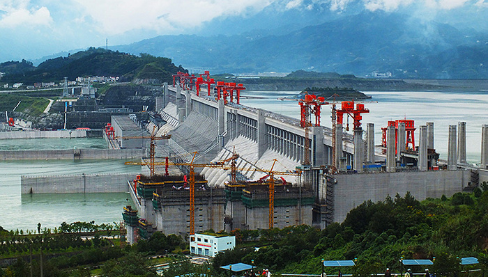 全球最大升船机在三峡试运行