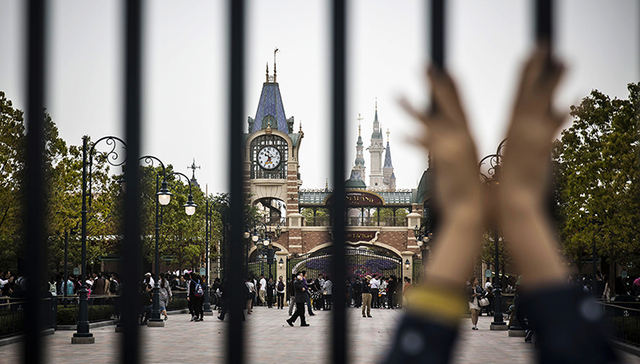 上海迪士尼度假区开幕前测试
