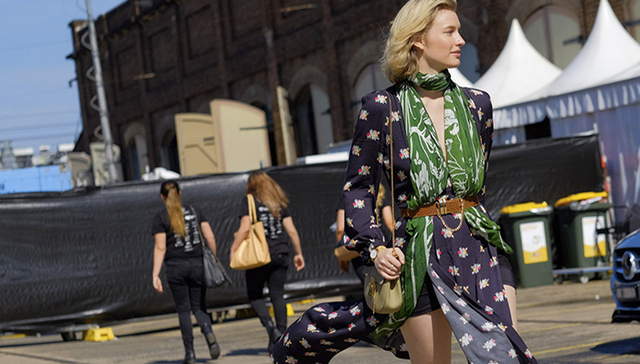 澳洲时装周街拍 在南半球穿搭里感受趋势