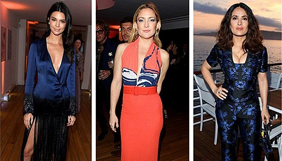 今年的戛纳红毯上 晃来晃去都是开叉裙