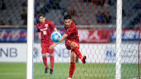 亚冠1/8决赛：东京FC2比1上海上港 中超亚军先折一阵