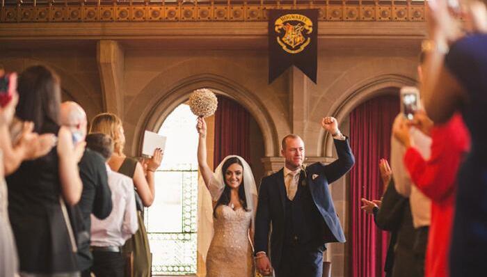 创意婚礼,哈利波特,粉丝,死忠