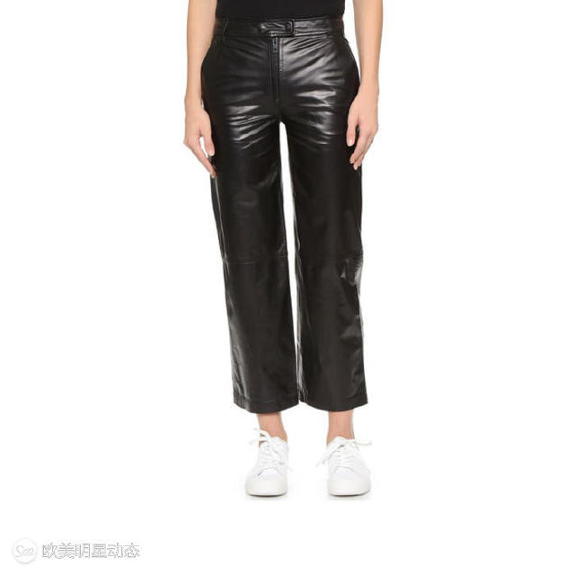 一条喇叭裤，穿出超模腿