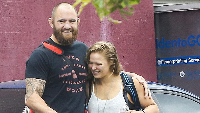 “女版梅威瑟”？ 最近没比赛的龙达·鲁西过得很惬意