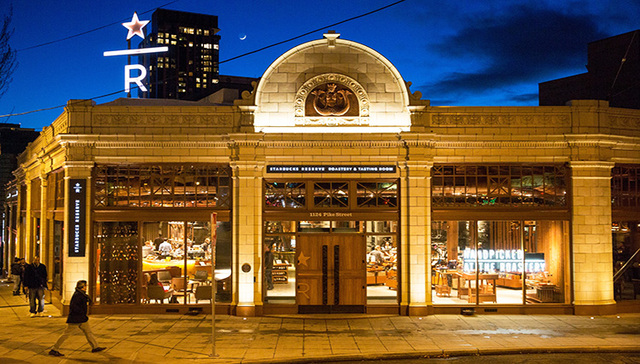 星巴克在上海开设全球最大门店