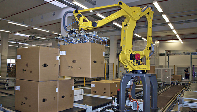 菜鸟网络研发无人分拣