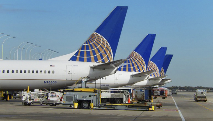 美联航加码中美航线