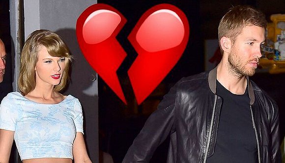 霉霉和卡尔文·哈里斯分手，结束15个月的恋情