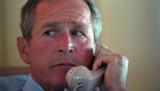 小布什总统获悉9·11事件时是什么反应？