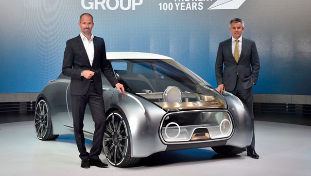 MINI的这款概念车竟然保留了方向盘