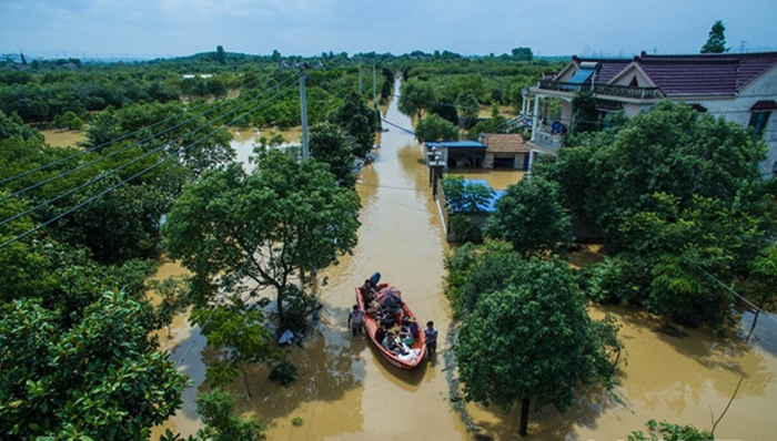 暴雨,长江流域,河流