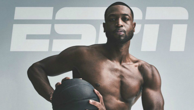 韦德全裸登ESPN特辑 自述内心是个胖男孩