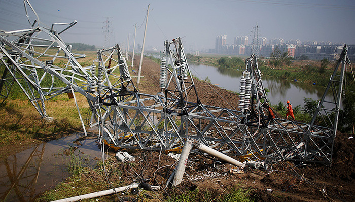 江苏龙卷风致13.5万户停电