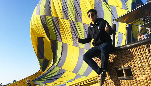 朱超擅长交流,留学创业职业梦