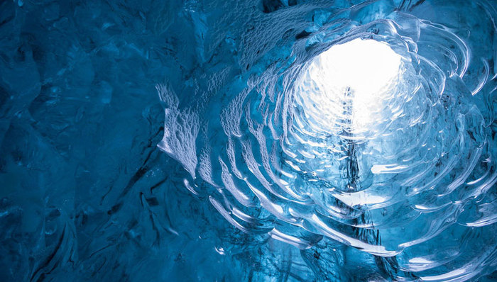 冰岛,蓝冰洞,冰川