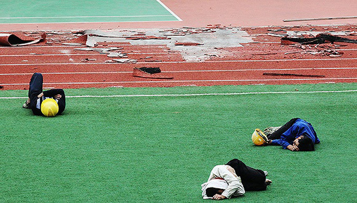 塑胶跑道，毒跑道