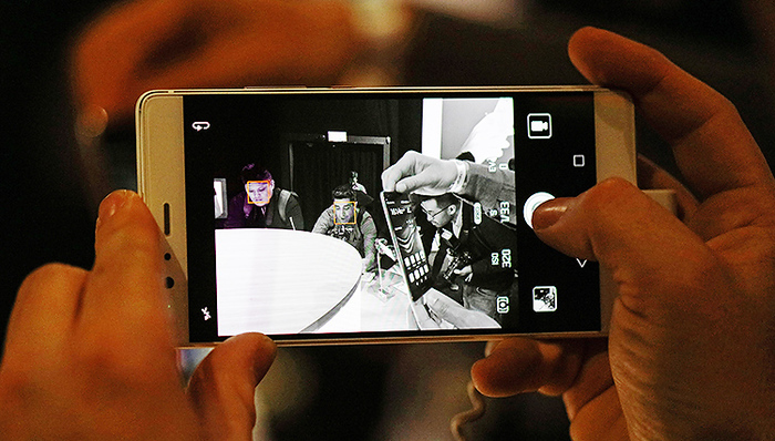 华为手机冒充单反