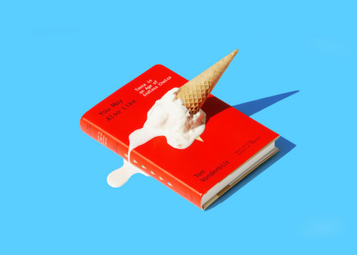 冰淇淋,书,设计