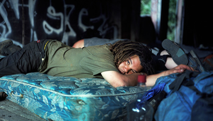 旧金山,无家可归,年轻人,流浪