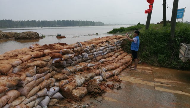 江西,暴雨,围垦区