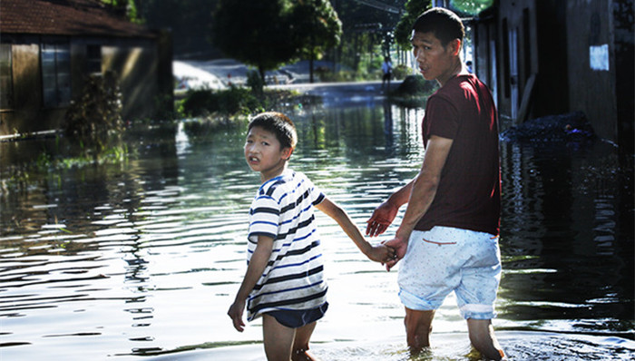 武汉新洲,溃堤,村庄,洪水