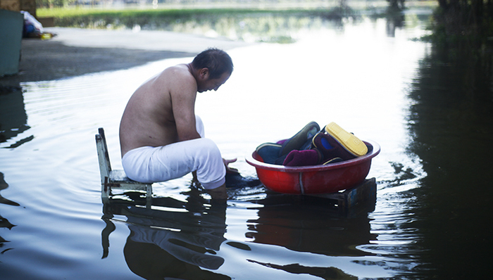 热点追踪,洪灾现场,调查报道