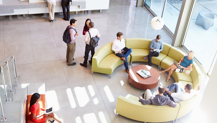 开放式办公室,格子间