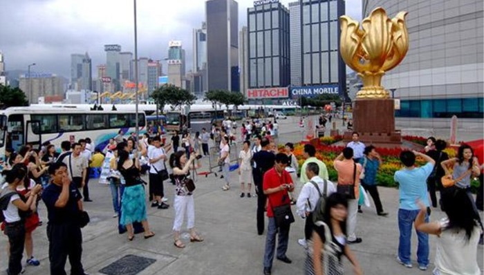 香港,旅游团,内地