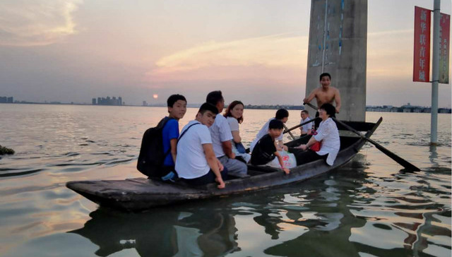 武汉暴雨，填湖