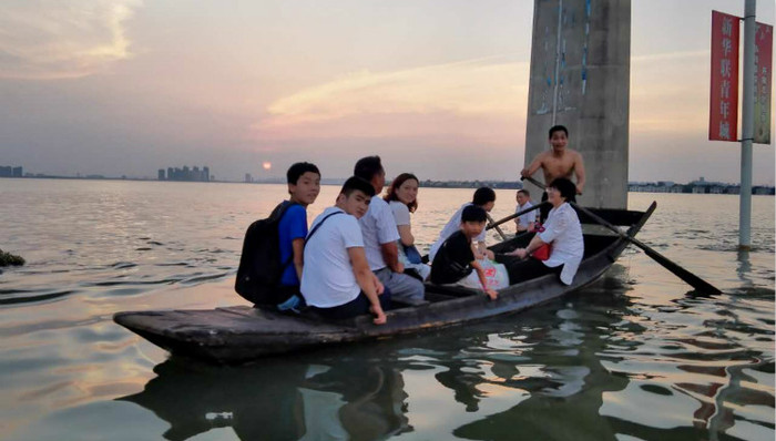 武汉暴雨，填湖
