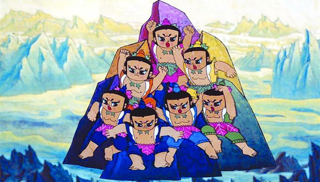 葫芦兄弟,动画片