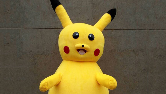 皮卡丘,pokemon,go,横滨,皮卡丘大量发生