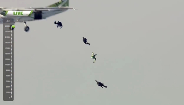 跳伞,美国,世界纪录