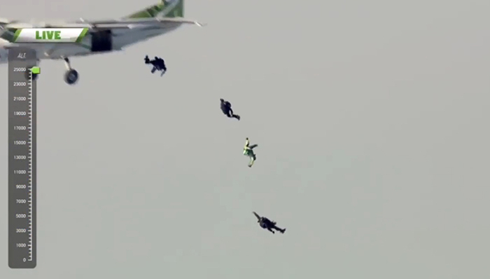 跳伞,美国,世界纪录