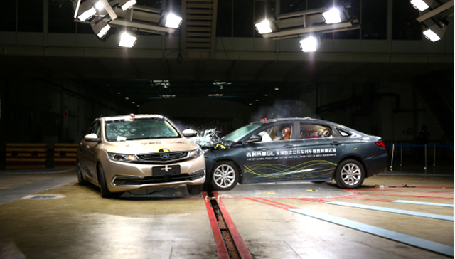 吉利做了一次不同寻常的碰撞测试