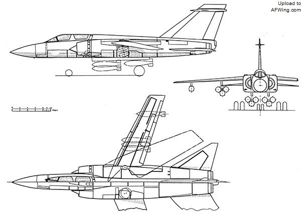 英法分道扬镳后出现的UKVG并没有什么实质性的不同，保留了“幻影”式的半圆形进气锥