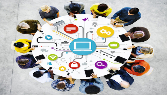 生态组织,组织扁平化,金字塔式,平台化,创客化,组织边界,谷歌,海尔,苏宁,创维,美的,华为,任正非