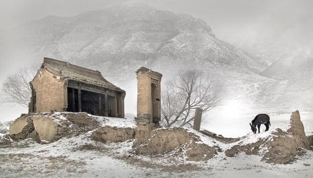 中国,北方,村庄,荒凉